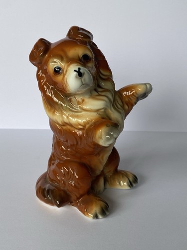 Fab vintage begging collie - vintage,